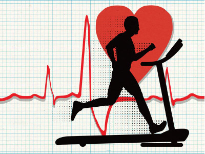 cardiac rehabilitation therapy a few minutes on the treadmill can do wonders