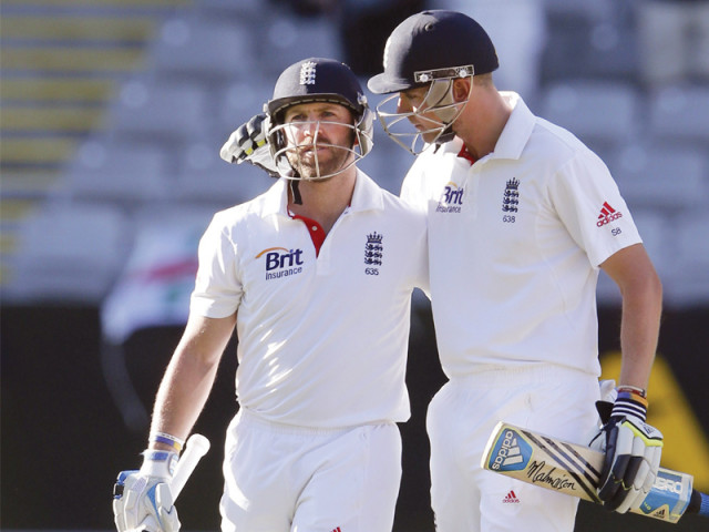 prior produced a stunning match saving innings as england managed to salvage a nail biting draw against new zealand yesterday photo reuters