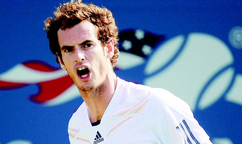 second seed murray blasted nine aces en route to a 7 6 7 3 6 3 victory over disgruntled grigor dimitrov