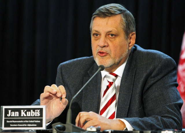 jan kubis special representative of the secretary general and head of the united nations assistance mission in afghanistan speaks during a news conference in kabul march 27 2013 photo reuters jan kubis special representative of the secretary general and head of the united nations assistance mission in afghanistan speaks during a news conference in kabul march 27 2013 photo reuters