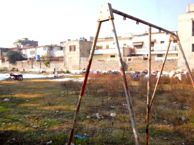 a view of an abandoned park in rawalpindi photo muhammad javaid express a view of an abandoned park in rawalpindi photo muhammad javaid express