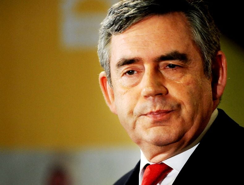 un s envoy for global education gordon brown photo afp