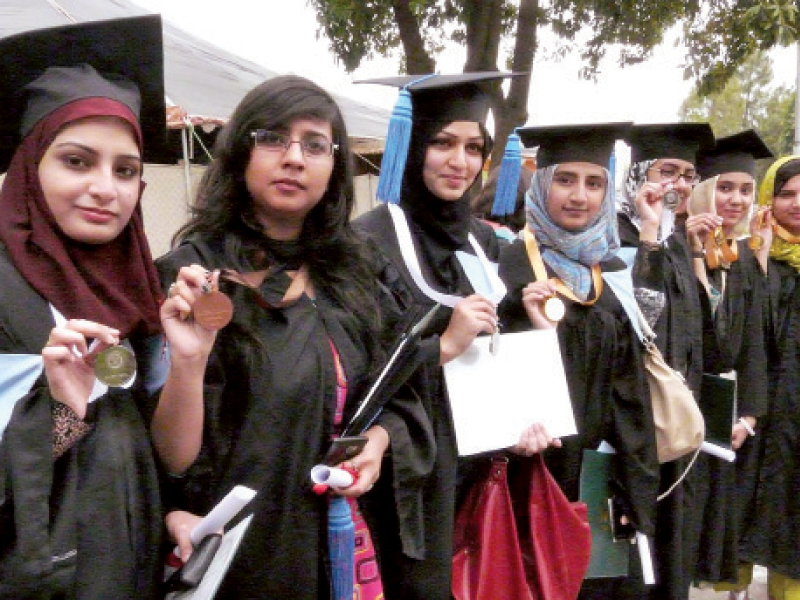 The HEC observed that two-year degree programmes were still being offered at universities and colleges affiliated with it despite its 2018 notification. PHOTO: APP/File