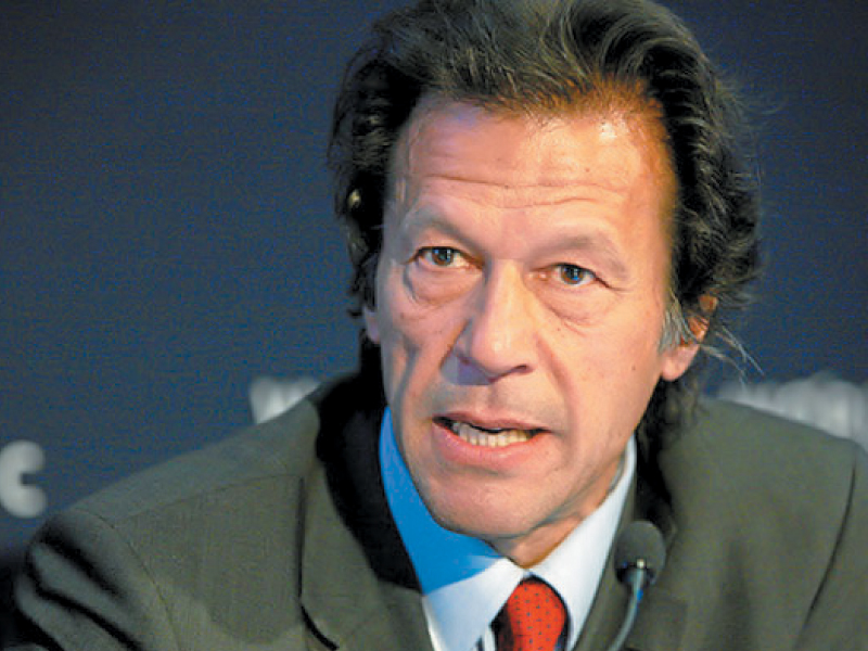 pti chief imran khan will contest elections from four constituencies including peshawar and mianwali photo file