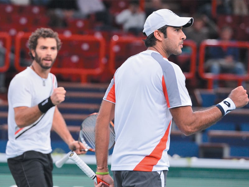 aisam is upbeat about his chances of winning the doubles title at miami masters this year after a dominant display in the semi finals photo file afp