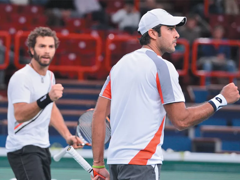 aisam is upbeat about his chances of winning the doubles title at miami masters this year after a dominant display in the semi finals photo file afp aisam is upbeat about his chances of winning the doubles title at miami masters this year after a dominant display in the semi finals photo file afp