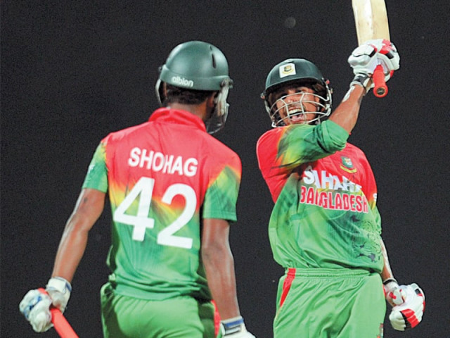 nasir hossain was the star for bangladesh as he held his nerve and steered his team home against sri lanka photo afp nasir hossain was the star for bangladesh as he held his nerve and steered his team home against sri lanka photo afp