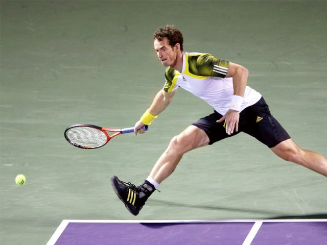 murray finished with six aces in a centre court match that lasted just one minute shy of two hours photo afp murray finished with six aces in a centre court match that lasted just one minute shy of two hours photo afp