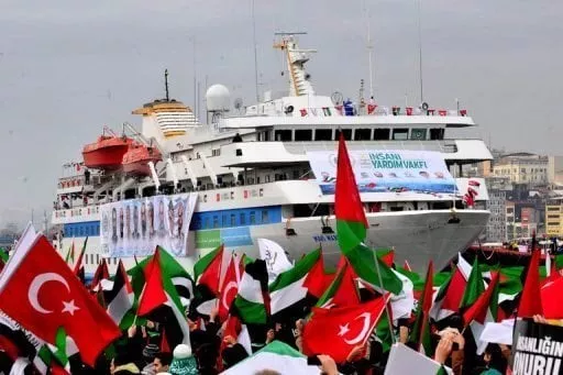 on may 31 2010 eight turks and a us national of turkish origin were shot dead in an israeli raid on gaza bound aid ships photo afp file on may 31 2010 eight turks and a us national of turkish origin were shot dead in an israeli raid on gaza bound aid ships photo afp file