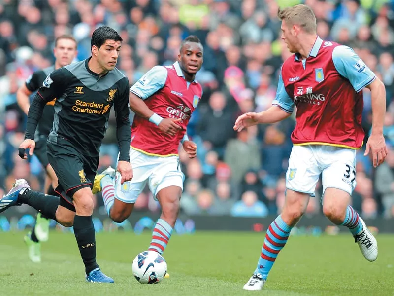 liverpool came from a goal behind to beat relegation troubled aston villa 2 1 yesterday photo afp liverpool came from a goal behind to beat relegation troubled aston villa 2 1 yesterday photo afp