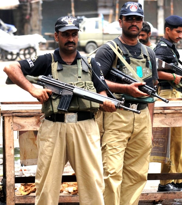 sindh police photo afp file