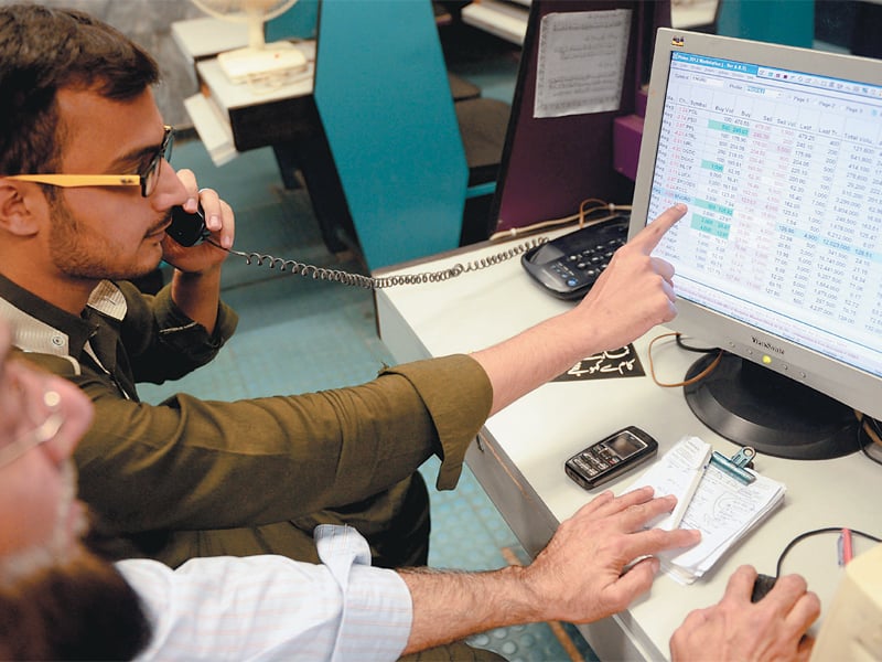 in the black 197 the number of stocks whose prices went up photo afp file