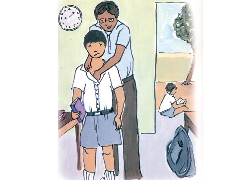 sexual harassment in school cartoon