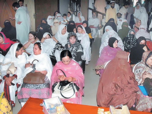 women candidates of various political parties wait at the election commission s office for inspection of their nomination papers photo app women candidates of various political parties wait at the election commission s office for inspection of their nomination papers photo app
