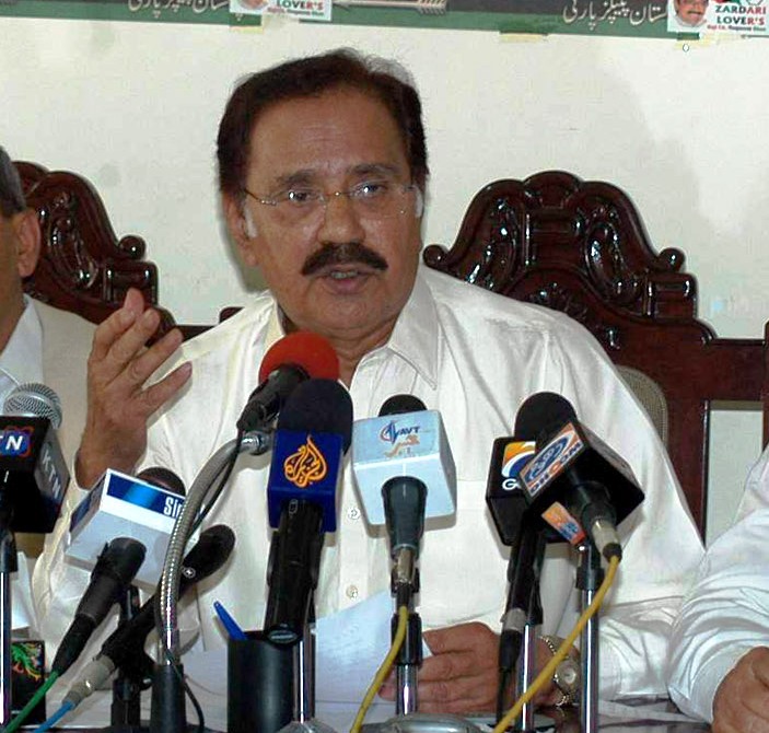 a file photo of makhdoom amin faheem photo express