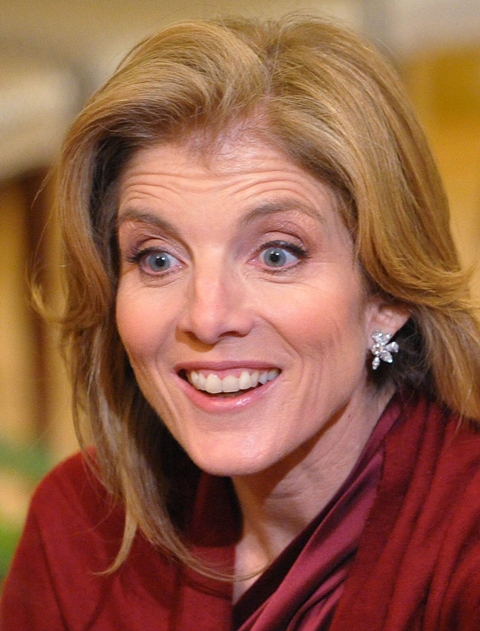 this december 6 2009 file photo shows caroline kennedy attending a reception for kennedy center honorees in the east room of the white house in washington dc photo afp