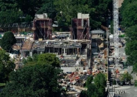 construction of a ballroom at the white house seen from a window at the washington monument in washington dc us august 4 2026 reuters