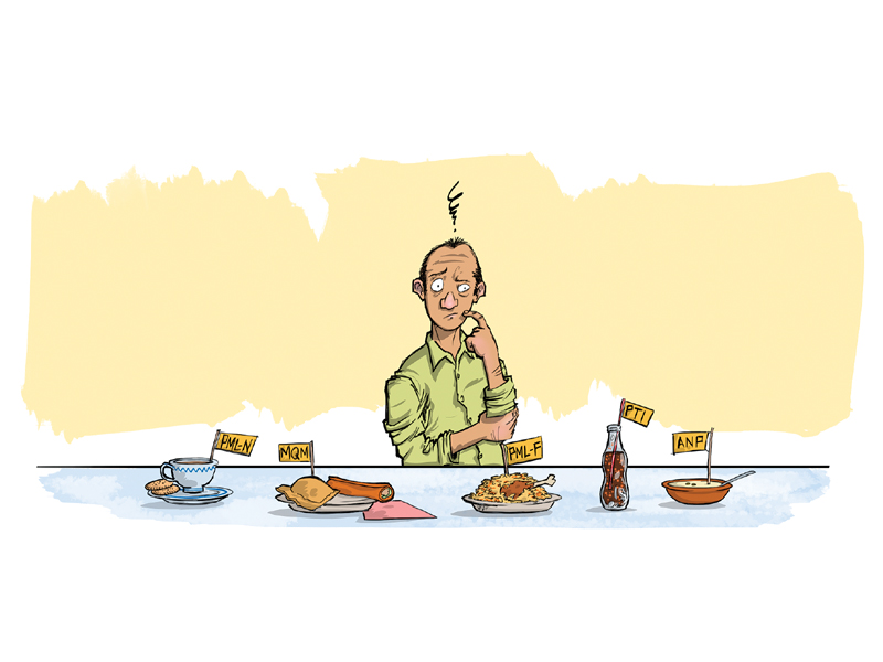 do political parties use food to gain voters and loyalties illustration jamal khurshid