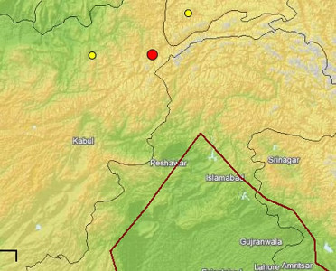 earthquake tremors felt in parts of pakistan