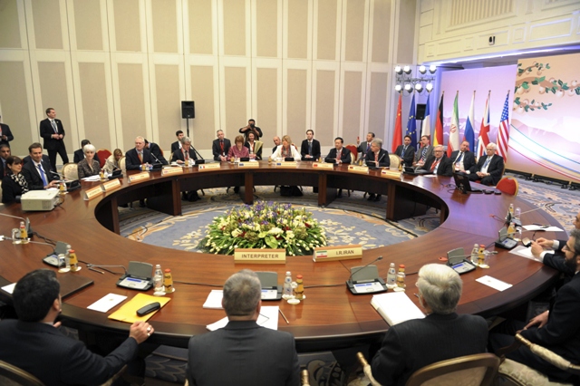 participants from the u s russia china france britain and germany prepare to start talks with iranian negotiators in almaty photo reuters