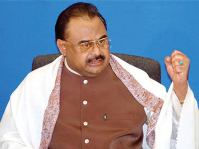 file photo of mqm chief altaf hussain photo file file photo of mqm chief altaf hussain photo file
