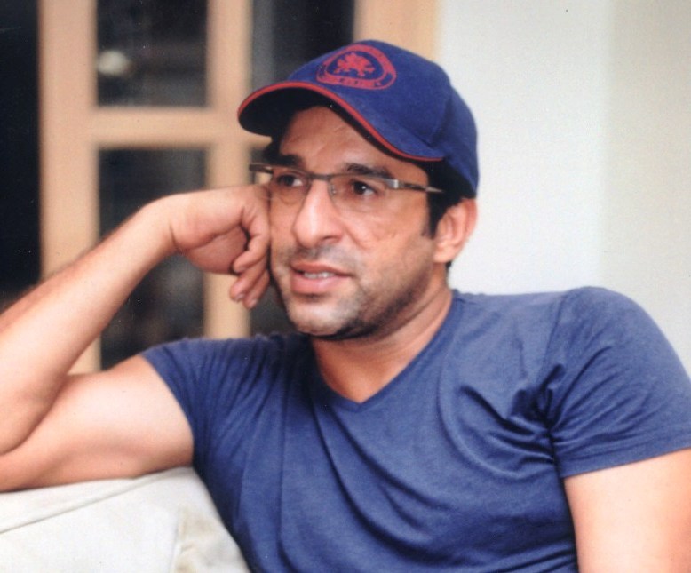 wasim akram photo express file