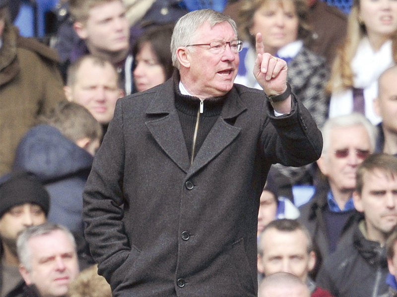 ferguson is confident his side will not let city record a win over united and slow down their shot of winning the title photo afp