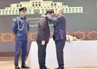 president asif ali zardari confers the sitara e pakistan on prof pan xiangbin at a special investiture ceremony in changsha photo app