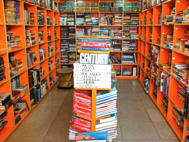 mr old books collection in boat basin opened its doors to the city s book lovers three months ago it also has a branch in khadda market the orange shelves are lined with not only classics from western literature but also the work of heavyweights from urdu literature photo ayesha mir express mr old books collection in boat basin opened its doors to the city s book lovers three months ago it also has a branch in khadda market the orange shelves are lined with not only classics from western literature but also the work of heavyweights from urdu literature photo ayesha mir express