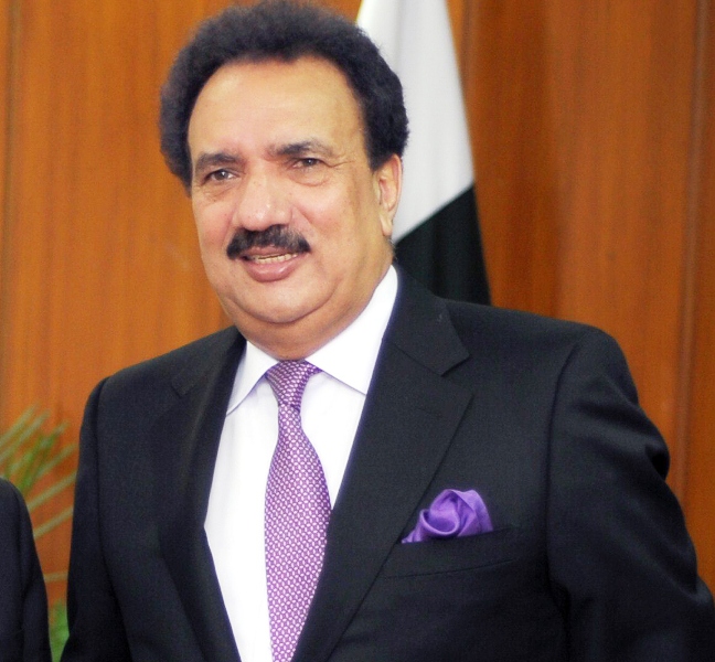 former interior minister rehman malik