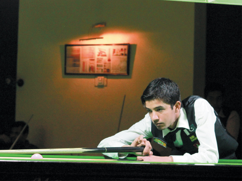 majid s performance in the final of the tournament was an impressive one before the cueist lost the deciding frame photo pbsa