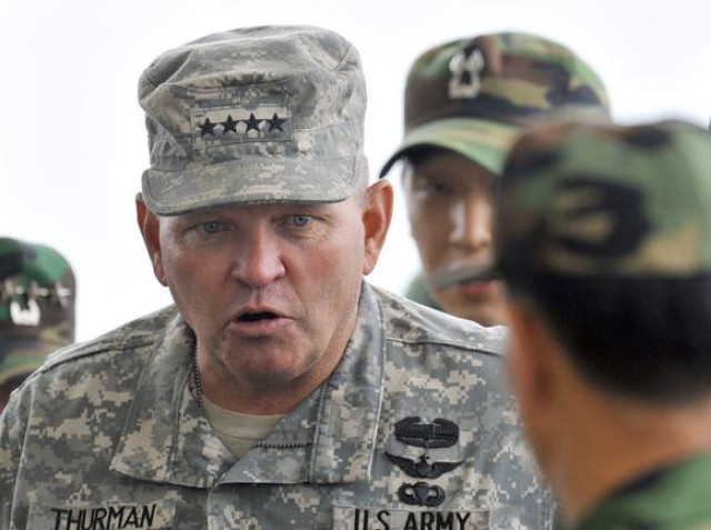 s commander in south korea general james thurman photo afp s commander in south korea general james thurman photo afp