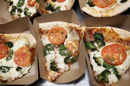 pizza is shown for sale in the cafeteria at a middle school in san diego california march 7 2011 photo reuters