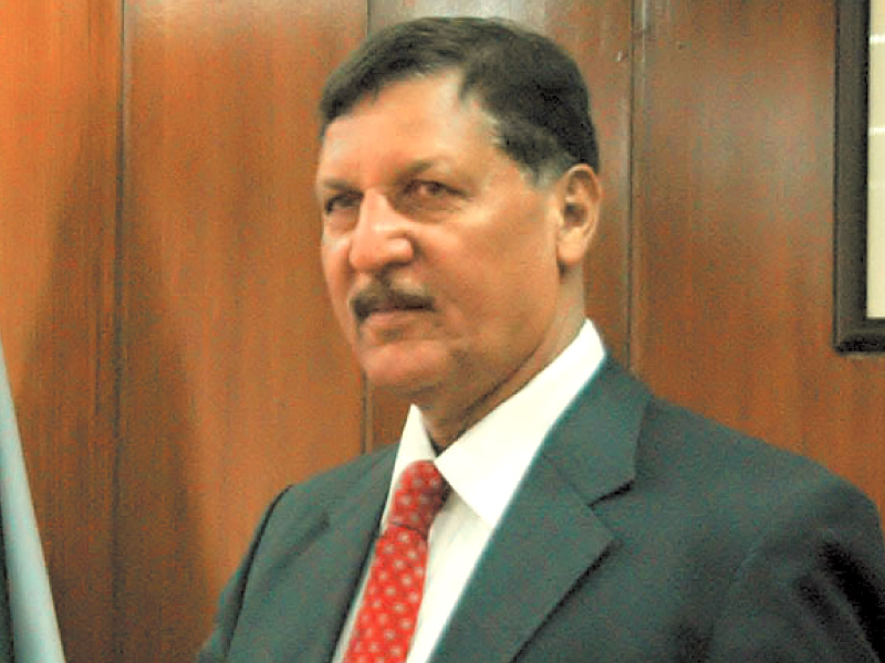 caretaker interior minister malik habib photo file