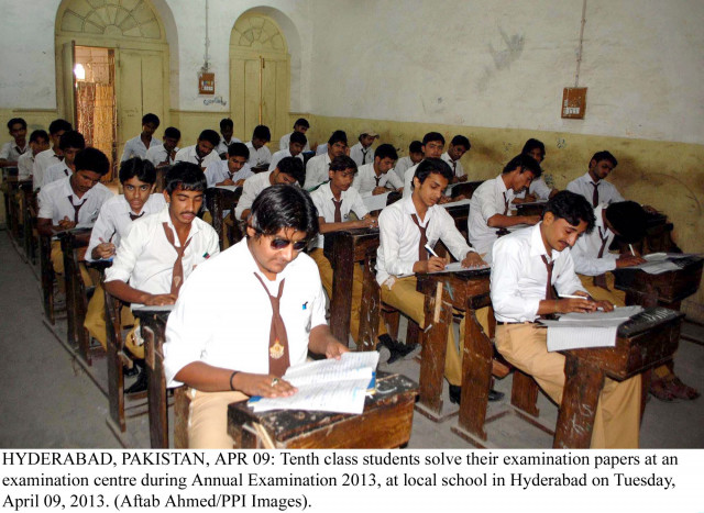 students appear for the ssc examinations photo ppi students appear for the ssc examinations photo ppi