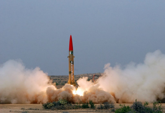 this handout photograph released by pakistan 039 s inter services public relations ispr office shows a nuclear capable hatf iii ghaznavi short range ballistic missile launched from an undisclosed location in pakistan on may 10 2012 photo afp this handout photograph released by pakistan 039 s inter services public relations ispr office shows a nuclear capable hatf iii ghaznavi short range ballistic missile launched from an undisclosed location in pakistan on may 10 2012 photo afp