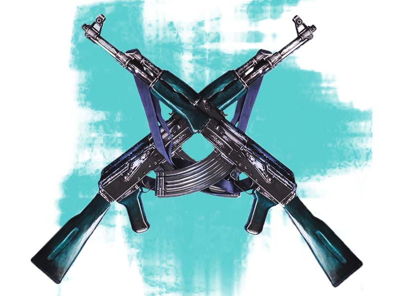 Two held at capital airport, weapons seized - Vimarsana News