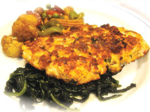 recipe parmesan parsley crumbed chicken