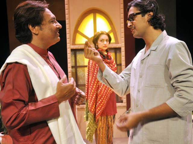 napa s faculty members and students perform to revive theatre going culture in karachi photo publicity