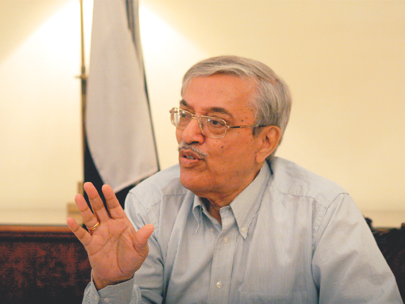 caretaker cm justice retd zahid kurban alavi was holding the office of the sindh government land committee chairman prior to his current assignment