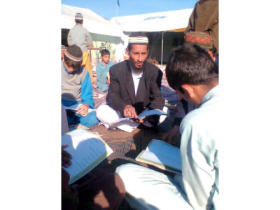 never say never idps in jalozai camp get another chance at school