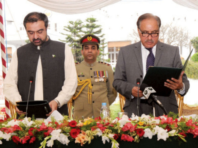 khyber pakhtunkhwa governor shaukatullah khan allegedly allowing development projects in the agency to gain support for his father and brother photo express khyber pakhtunkhwa governor shaukatullah khan allegedly allowing development projects in the agency to gain support for his father and brother photo express