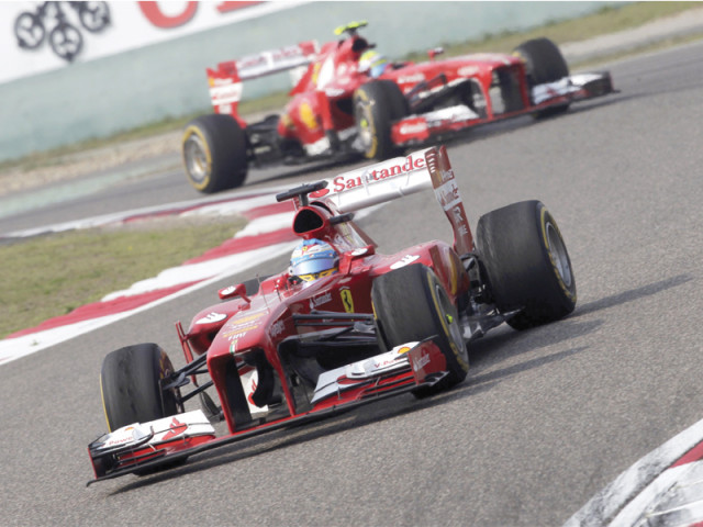 according to alonso ferrari is still behind its rivals over one lap in qualifying but is confident race pace is a different story photo reuters according to alonso ferrari is still behind its rivals over one lap in qualifying but is confident race pace is a different story photo reuters