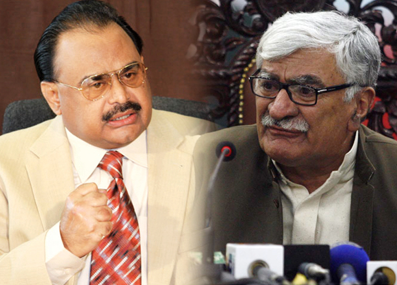 mqm chief altaf hussain and anp chief asfandyar wali held a telephonic conversation