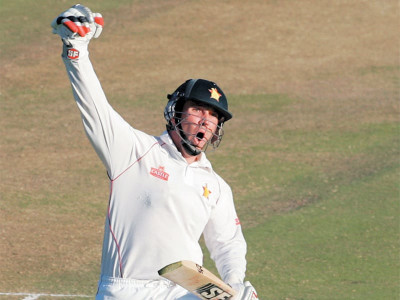 1st test taylor stitches zimbabwe s commanding position