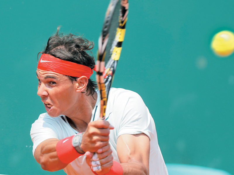 nadal faced little difficulty in easing past his opponent on his favourite surface photo reuters