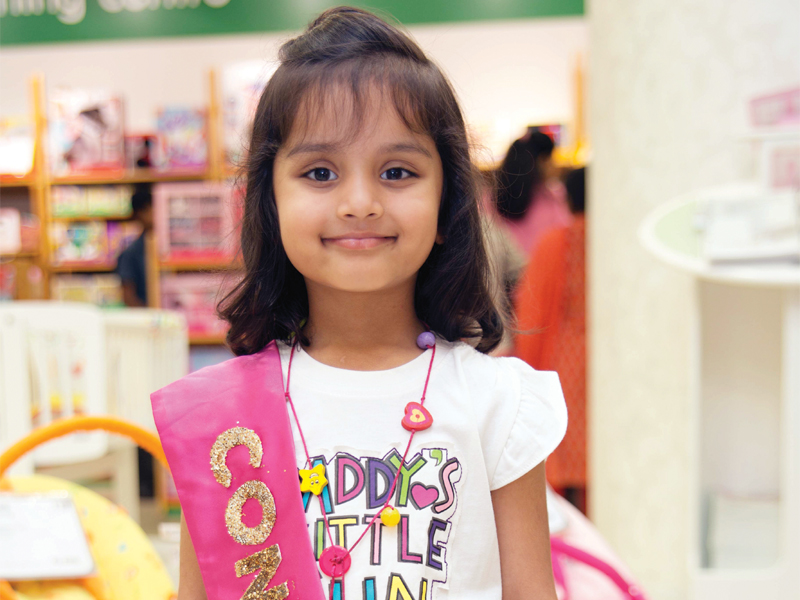 four year old nimrah winner of the competition looked uneasy with all the camera attention but said it felt nice photo publicity