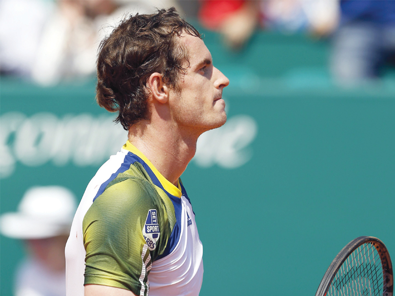 andy murray made 24 unforced errors to suffer a shock third round loss to stanislas wawrinka photo afp