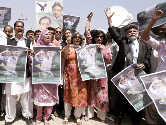 supporters of apml chant slogans against the court s decision photo wires supporters of apml chant slogans against the court s decision photo wires