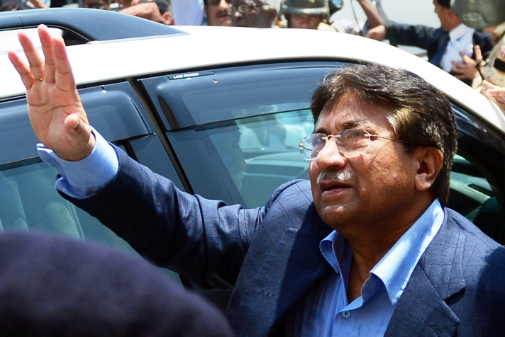 the appeal will seek both bail and the exclusion of terror charges added by the ihc against the former president says musharraf s counsel photo afp